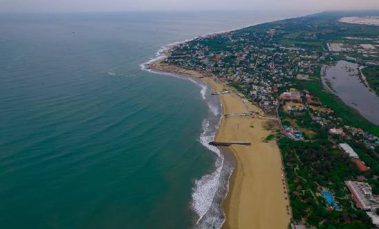 Muthukadu Beach